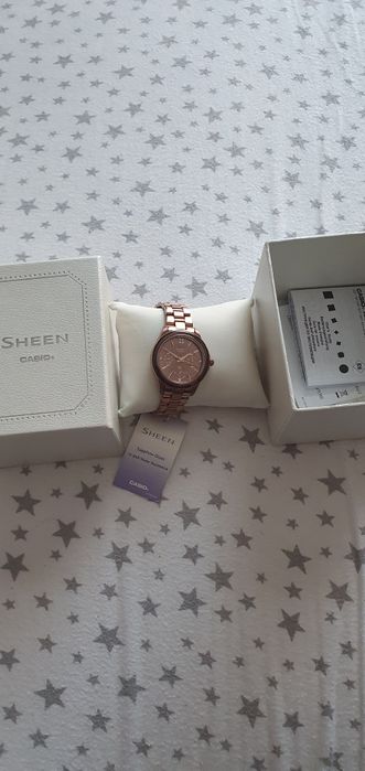 Casio Sheen 3508BR z kryształami Swarovskiego