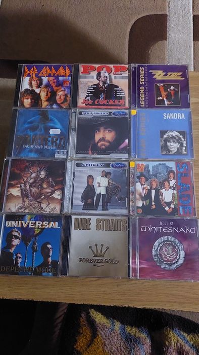 Диски CD Pantera/Cannibal Corps/WhiteSnake/Sandra/Depech mode/Slade/DS