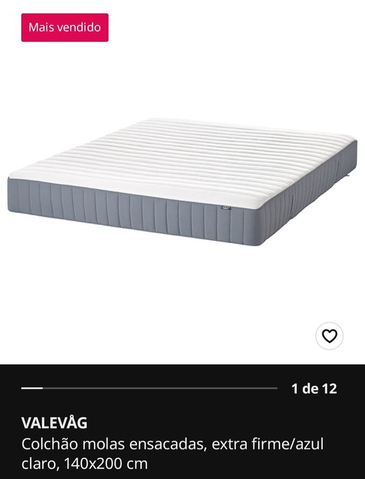 Cama completa IKEA com gavetas e colchão ( transporte grátis Lisboa)