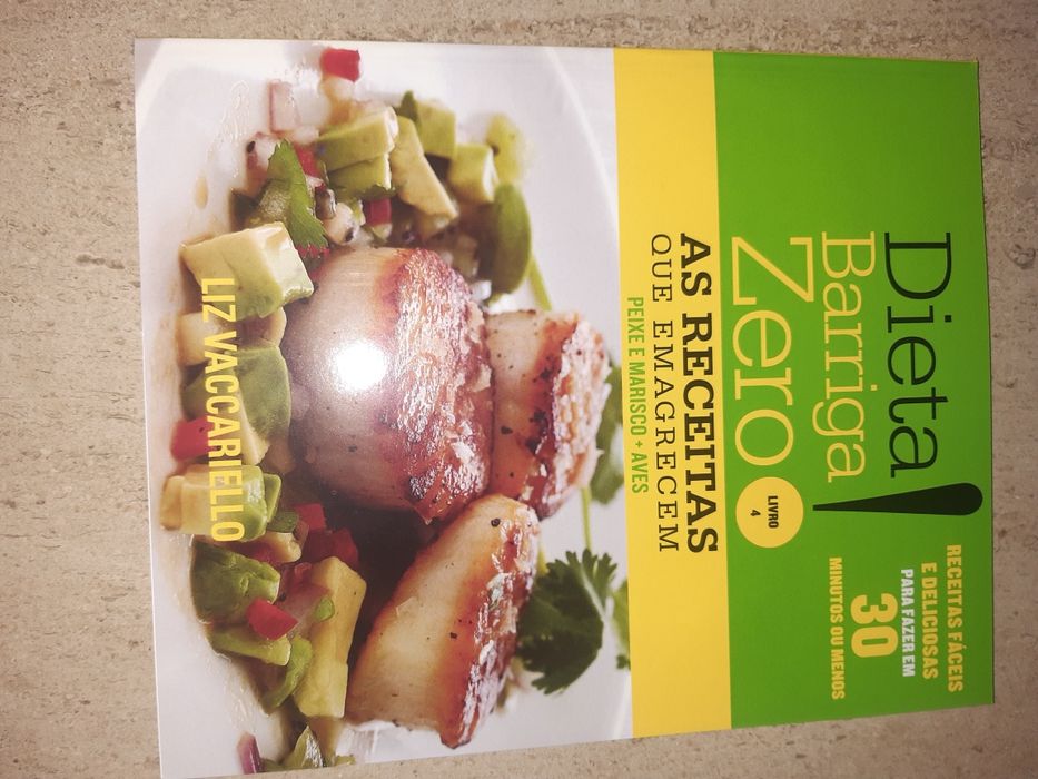 Coleção de 6 livros  Dieta Barriga Zero!