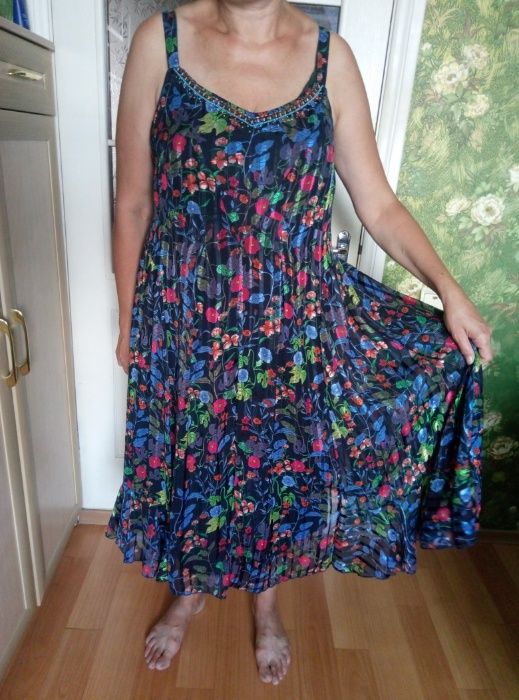 Женский сарафан на подкладке