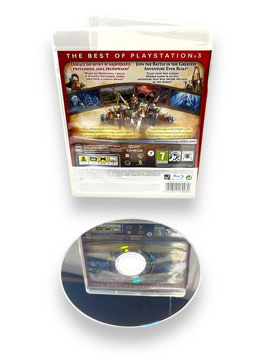 grę Lego władca pierścieni na konsolę PS3