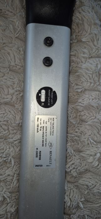 Belki dachowe Renault Kadjar  aluminiowe, nr czesci (82_01_502_632)