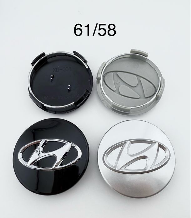 Ковпачки в диски Hyundai колпачки Хюндай заглушки Хундай