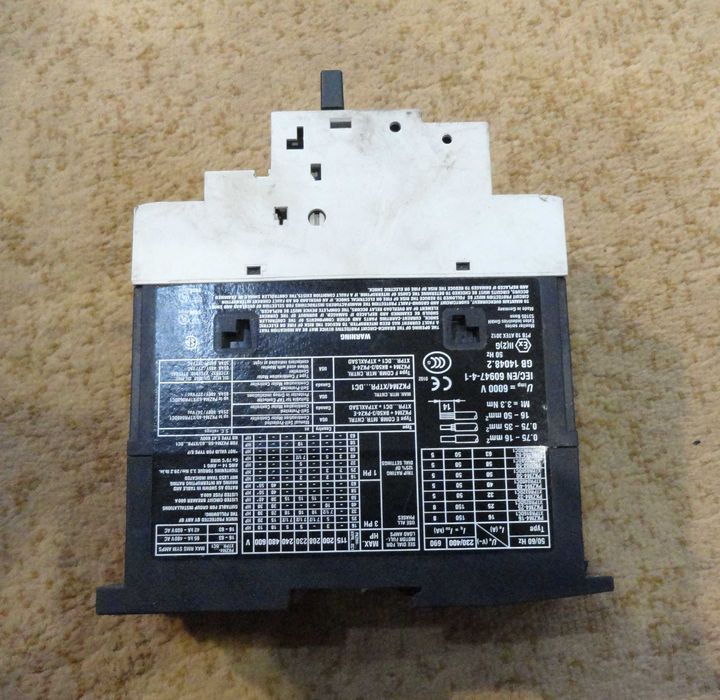 Автоматичний вимикач захисту двигуна PKZM0-12, PKZM0-25, PKZM4-63.