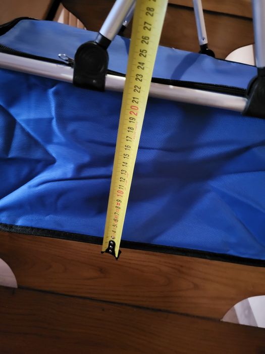 Термосумка синя.