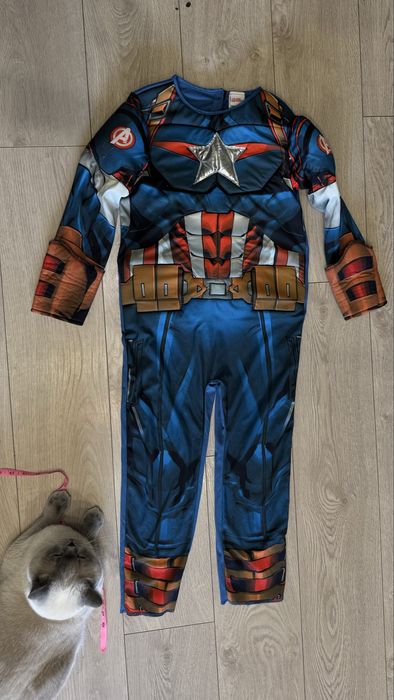 Костюм Капітана Америки на маскарад, хелловін