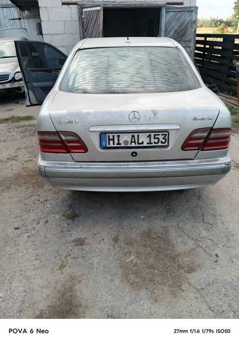 Бампер мерседес задній передній w210 4matik 2.2 3.2cdi 2.7cdi Розборка