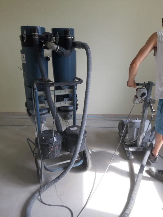 Frezowanie pod ogrzewanie podłogowe