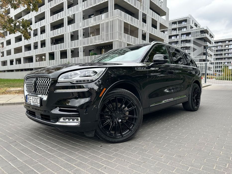 Lincoln Aviator Bezwypadkowy! Serwisowany w ASO! Panoramiczny dach!
