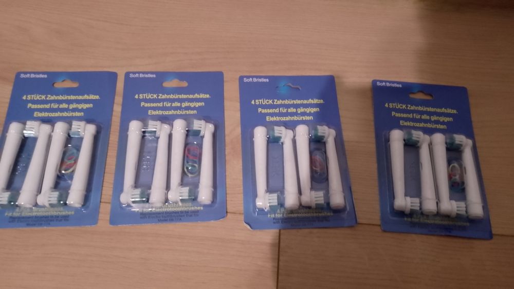 Oral B końcówki do szczoteczki blister 4 sztuki