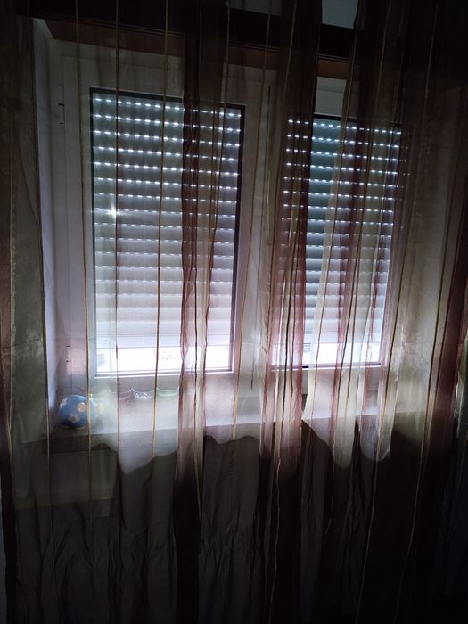 Cortinado fino/transparente