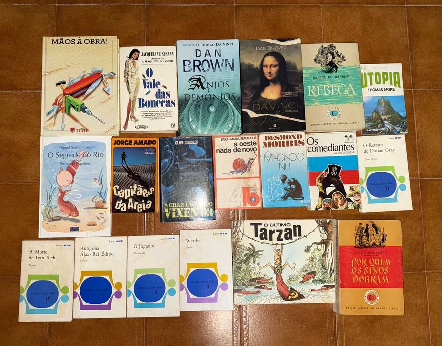 Vendo conjunto de 200+ livros (1-8)