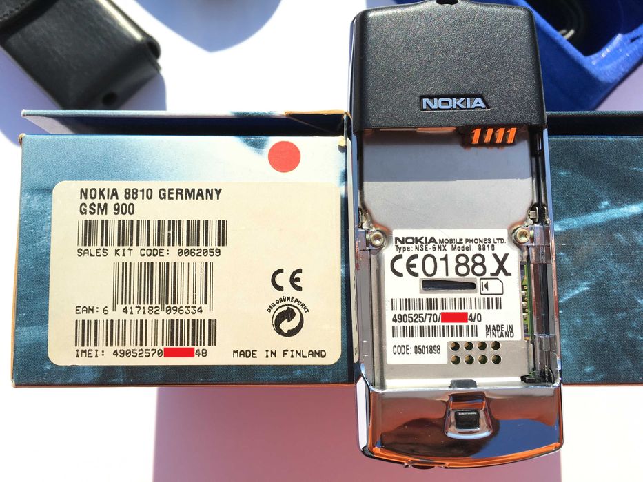 Nokia 8810 - як НОВА ! - Оригінал ! - vintage phone ретро раритета: 26 ...