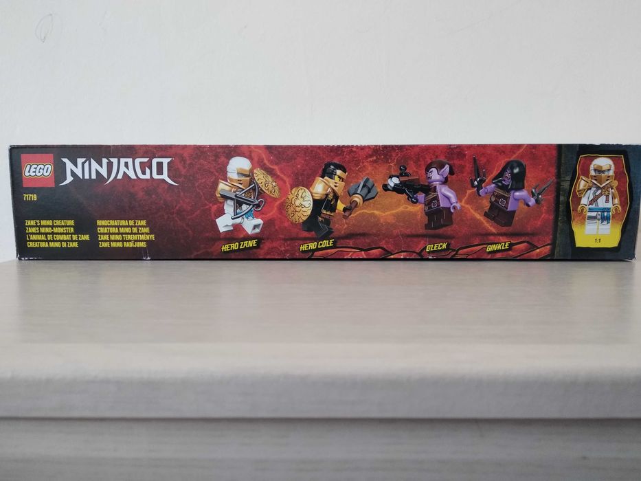 Lego Ninjago 71719. Zane's Mino Creature. (616шт). Новый