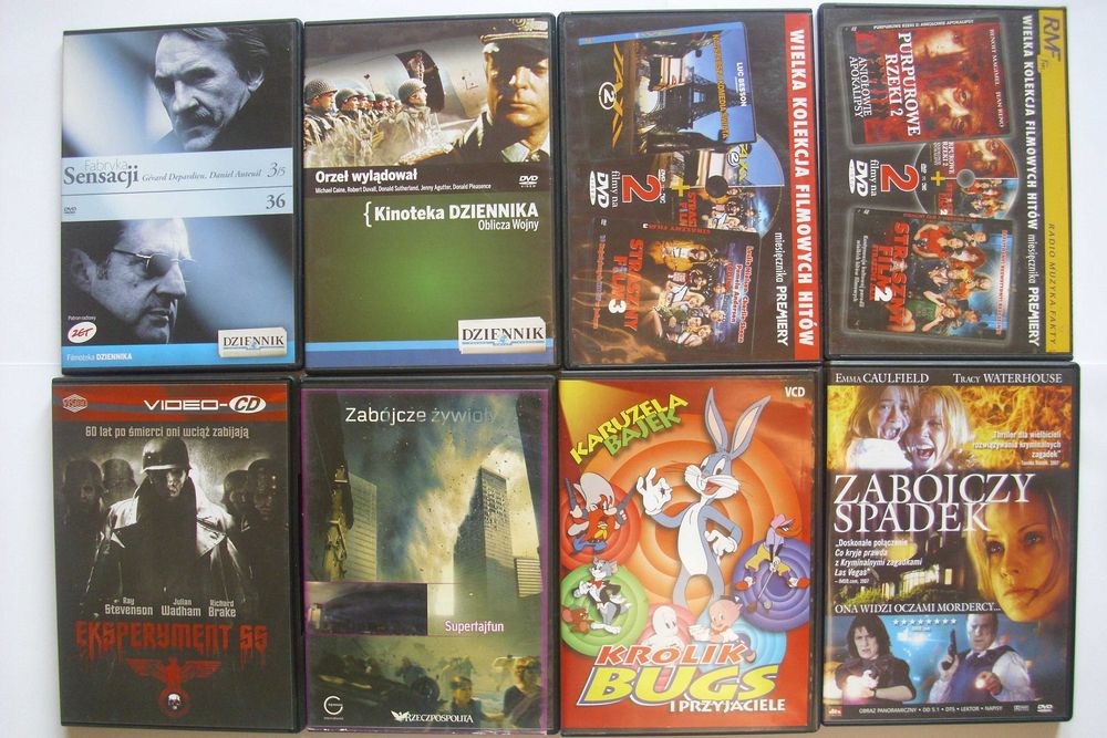 Płyty DVD filmy - stan jak nowe