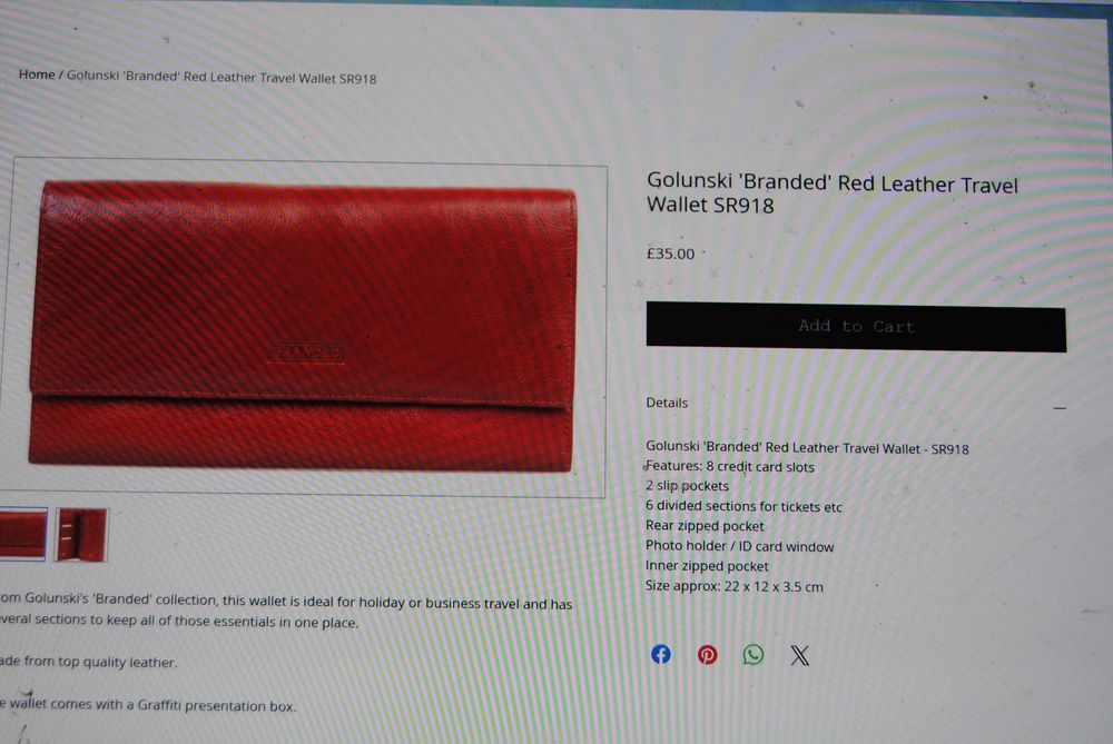 męski  portfel czarny