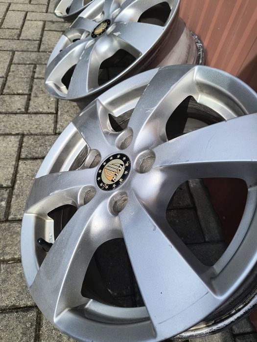Perłowe Alufelgi Ronal Platin made in Germany 5x114.3 r16 et40 nissan Qashqai