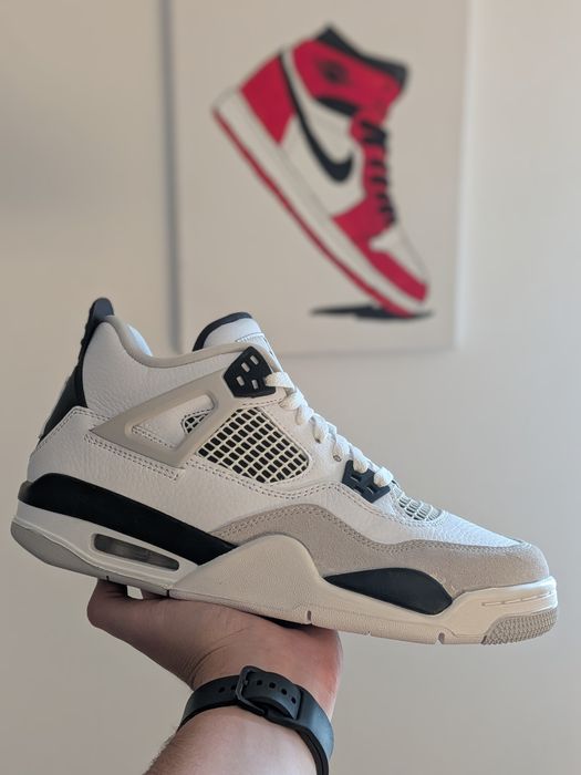 Nike Air Jordan 4 Military Black GS