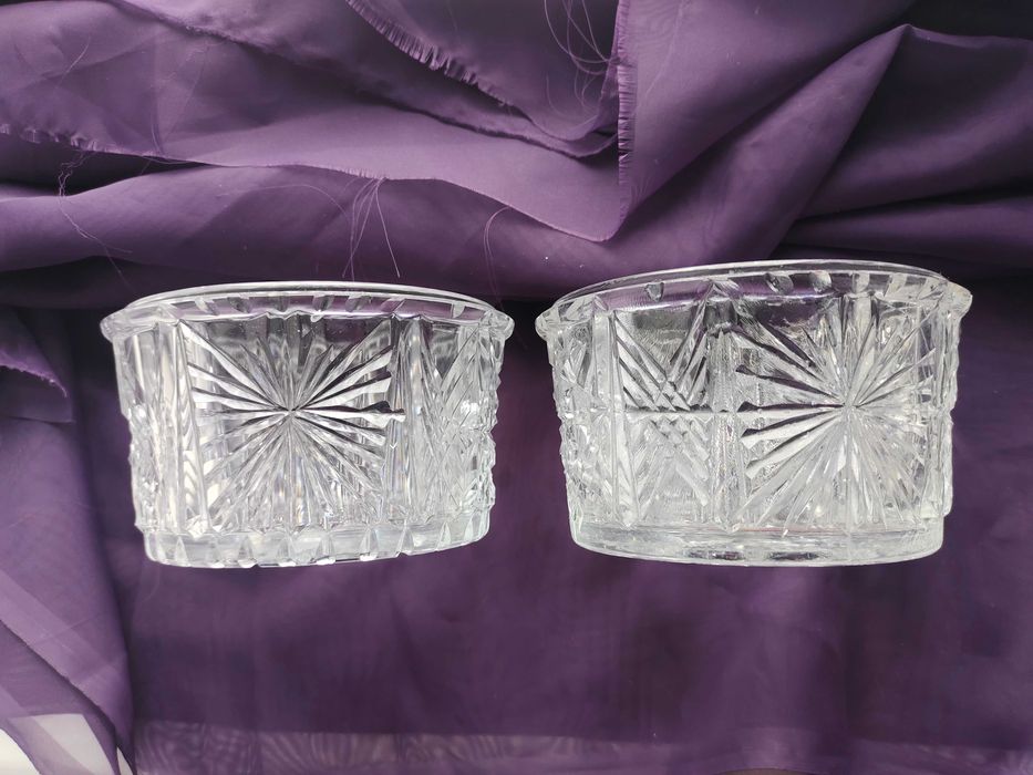 Кришталеві салатниці 2шт