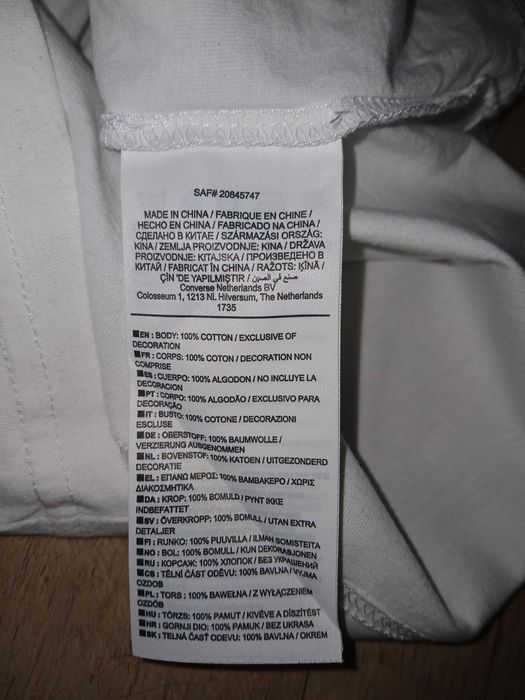 Nowa koszulka Converse L
