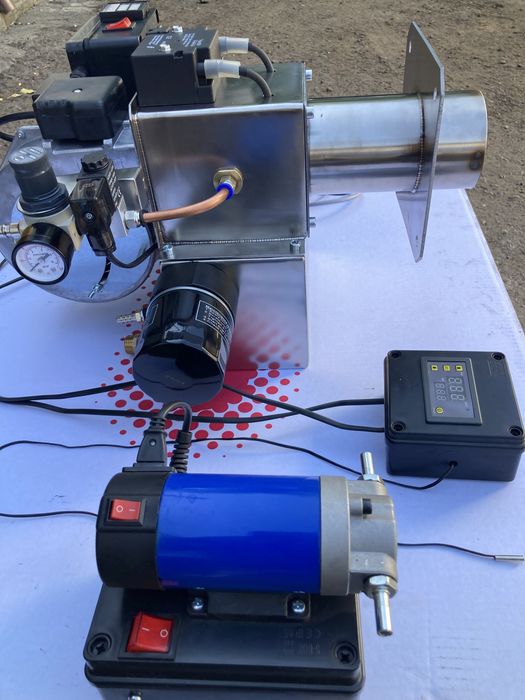 Горелка на отработке 30-100квт