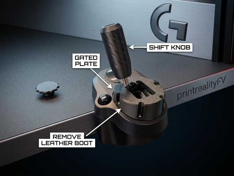 Título: Mod Câmbio Gated Shift + Pomo – Logitech G29 G920 G923 G27