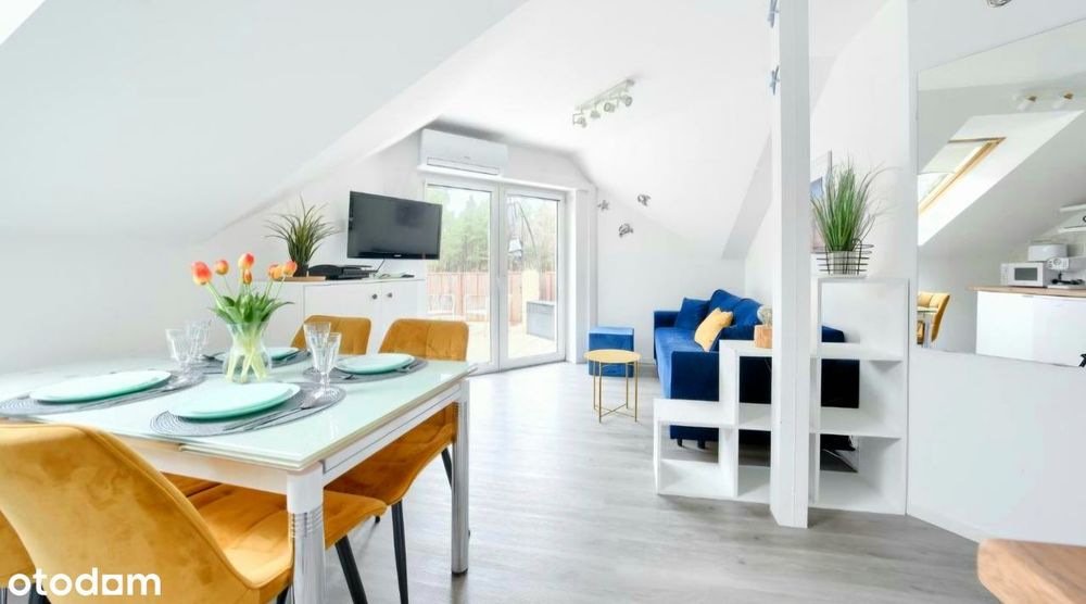 Apartament z tarasem. Bardzo blisko morza!
