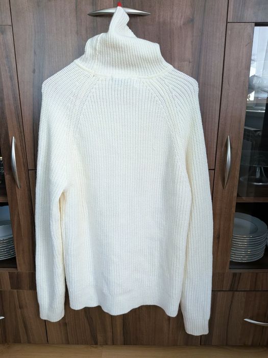 Sweter męski kremowy r. S