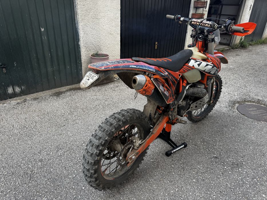 KTM 250 EXC de 2016 com documentos