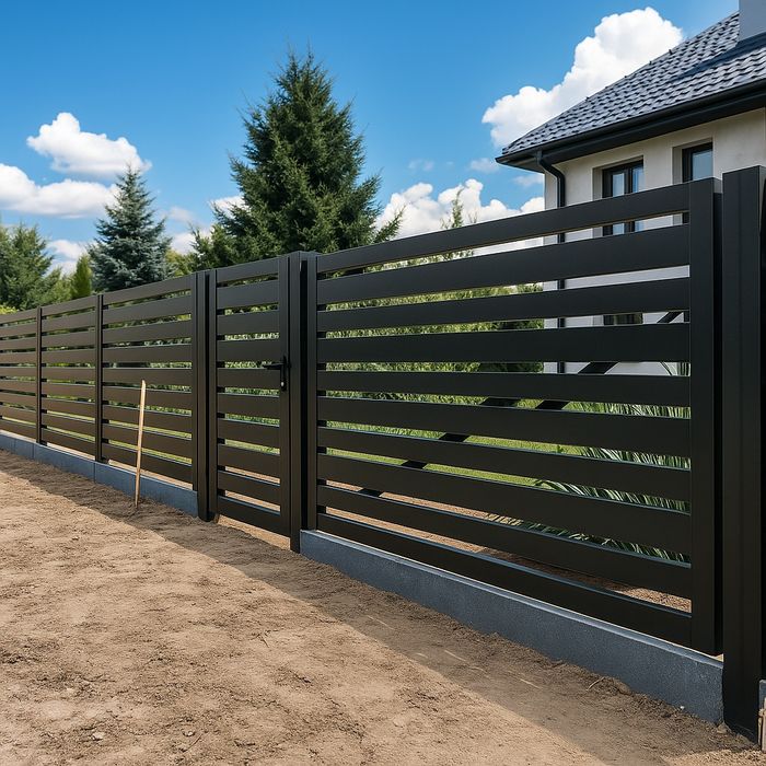 Ogrodzenie Palisadowe - Bramy - Furtki