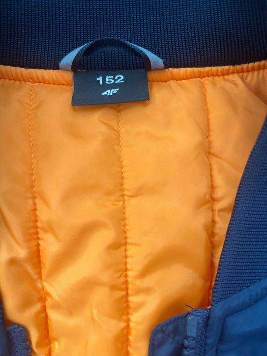 Kurtka chłopięca 4F bomberka, granatowa