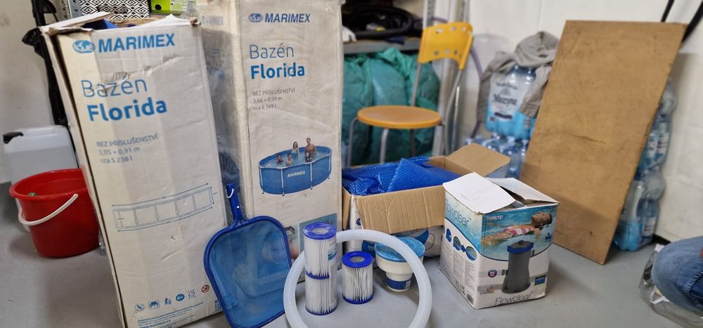 Baseny stelażowe ogrodowe