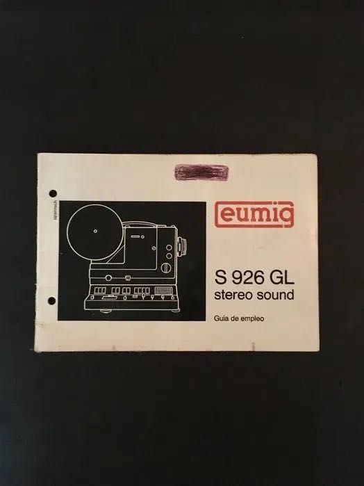 EUMIG S 926 GL - projector de filmes super 8 e single 8 - anos 80