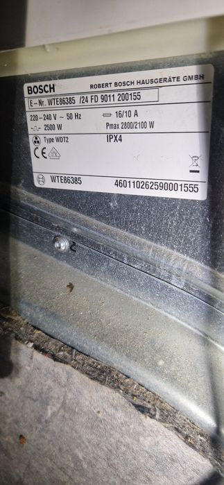 сушка bosch avantixx7