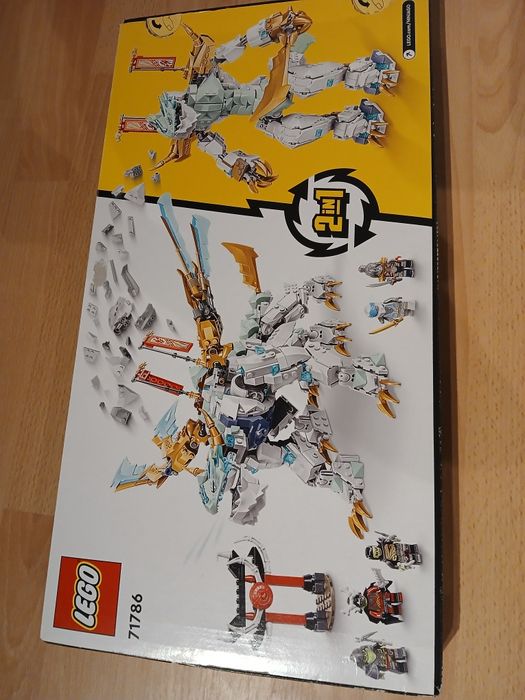Lego ninjago zane's ice dragon creature