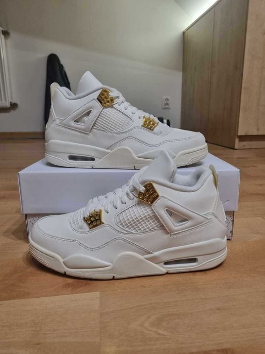 Buty jordany 4 Gold