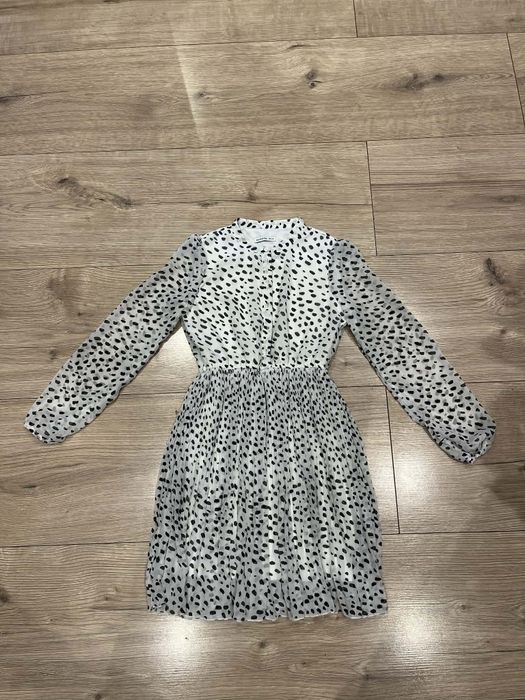 Sukienka Reserved 140 + bolerko biale coogldrillo 146