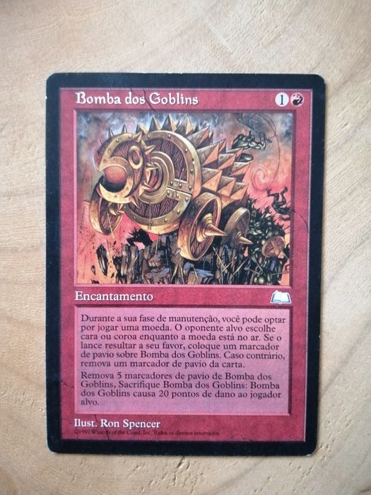 Goblin Bomb (Weatherlight) - Magic the Gathering