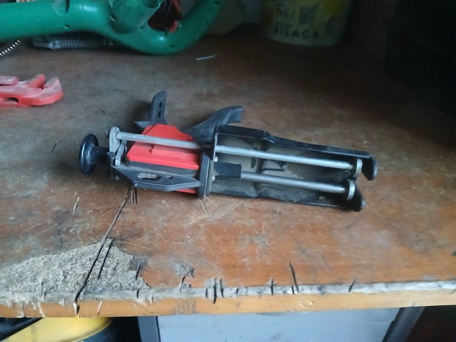 pistola manual para cartuchos duplos