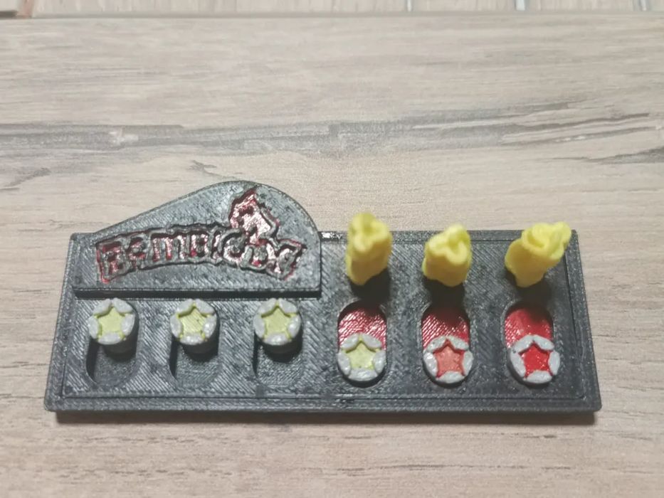Marcador de Ação Zombicide Dead or Alive