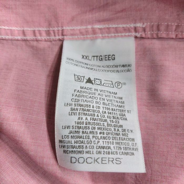 Bawełniana koszula Fitted Dockers