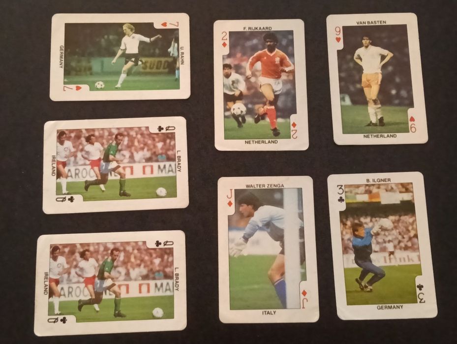 Cromos/ Cartas Football euro 1988