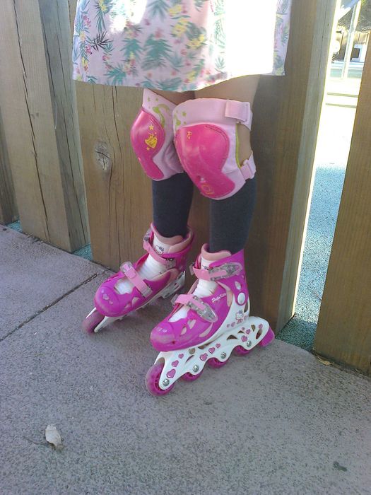 Patins como novos