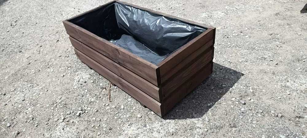 Duża donica 80x40x30 delikatnie uszkodzona