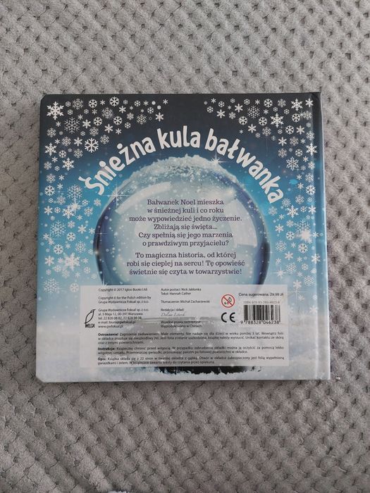 Książka Śnieżna kula bałwanka wyd. Wilga