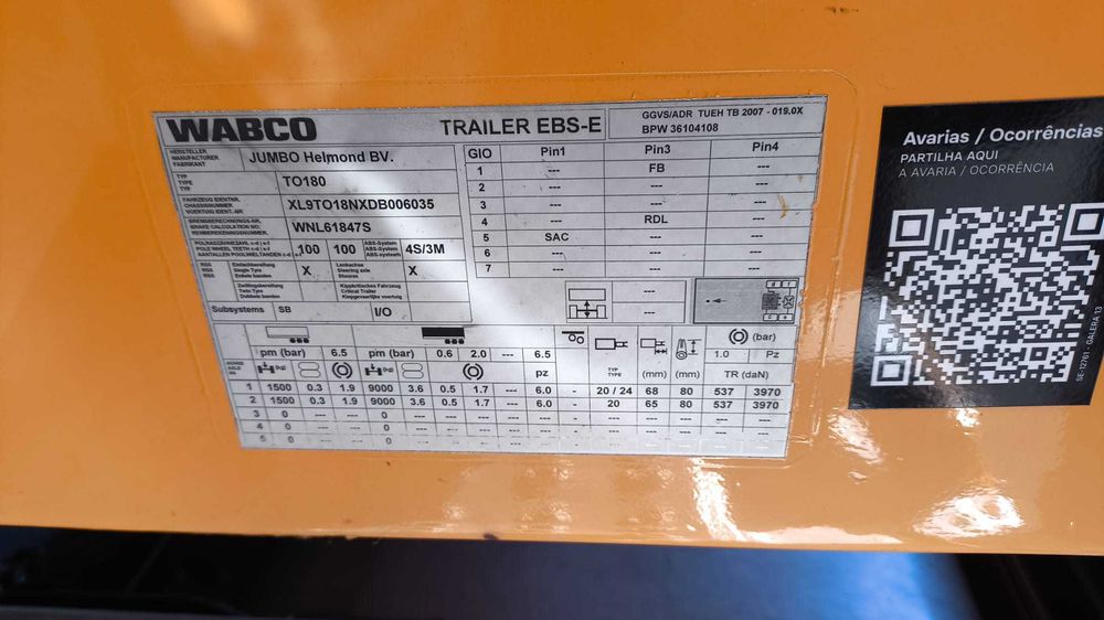 Semi Reboque - Link Trailer - Marca Jumbo -  Impecável