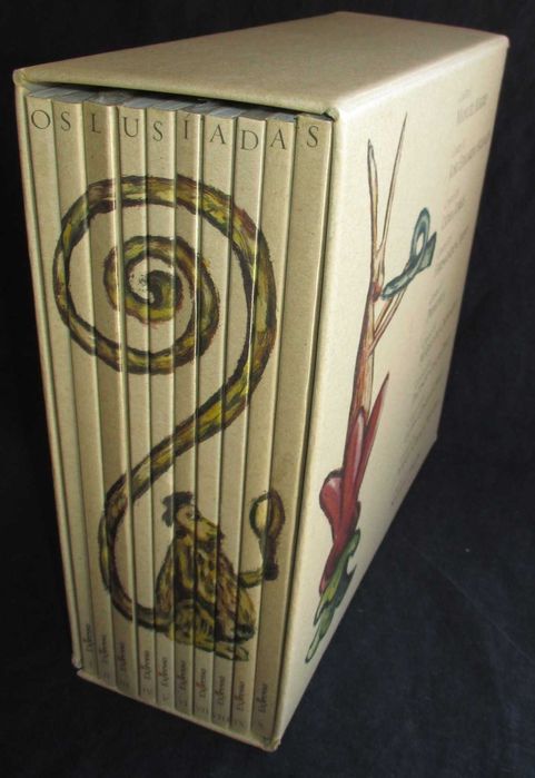 Livros Os Lusíadas 10 volumes com caixa Expresso