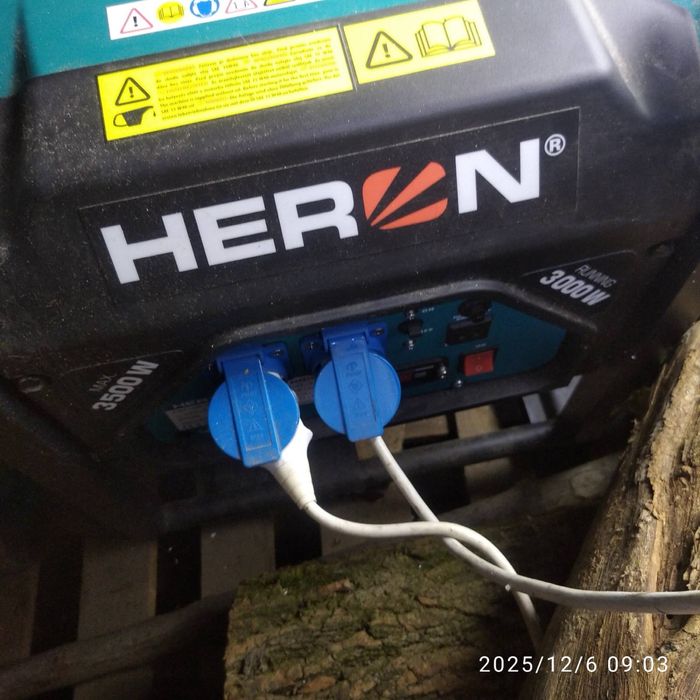 Генератор 3,5 кВт з ел.пуском HERON