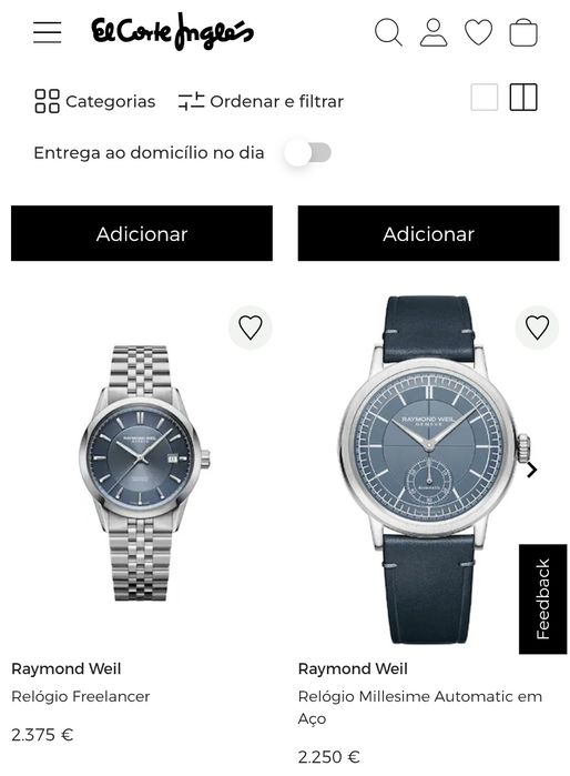 Relógio Raymond Weil